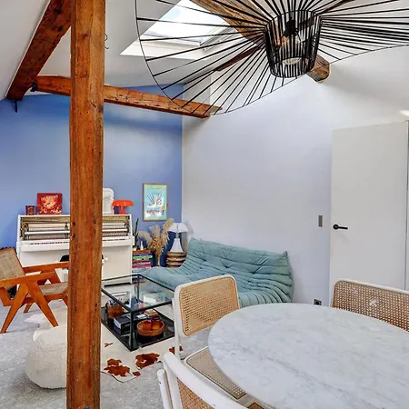 118-cocooning In Le Marais Apartment *